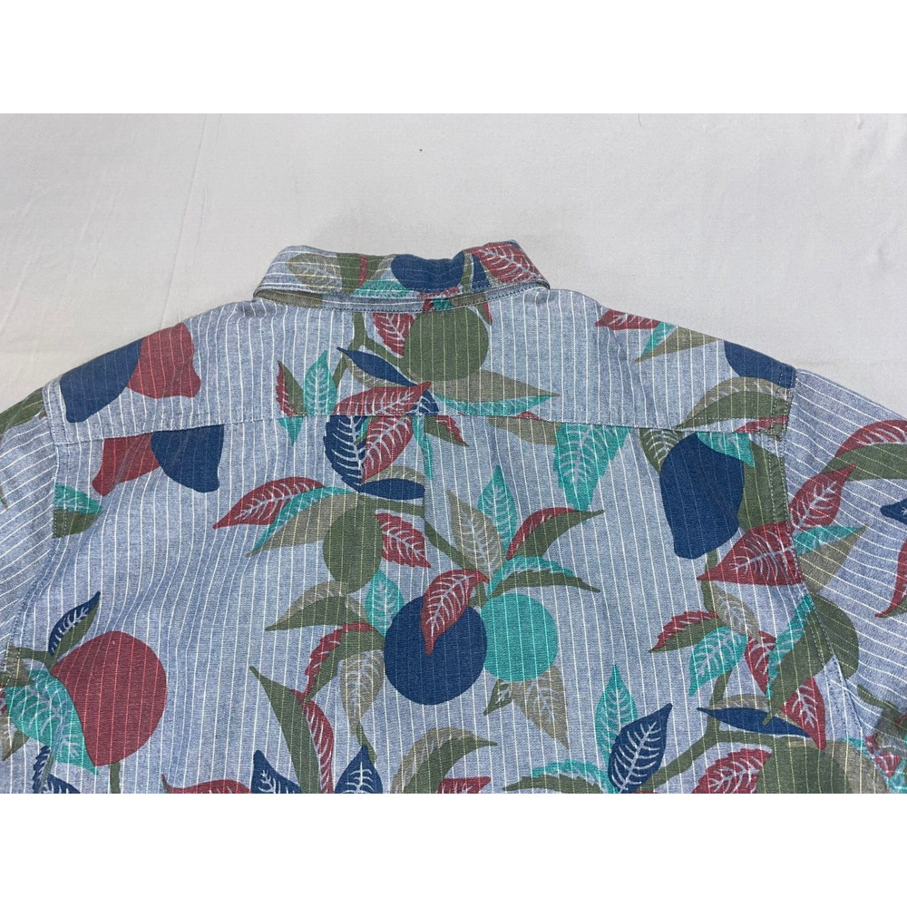 Vissla Short Sleeve Button Front Poly-Cotton Sport Shirt. Men's Size L, EUC!! - Picture 6 of 6